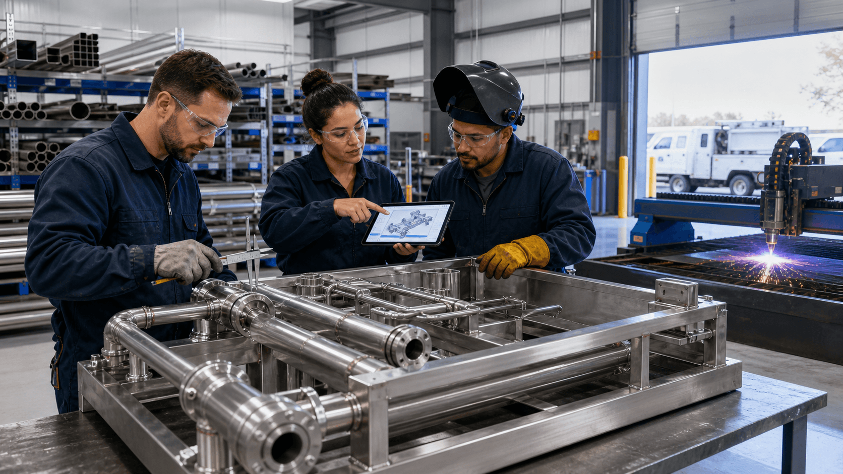 Evaluating Metal Fabrication Shops in Houston for Industrial Work