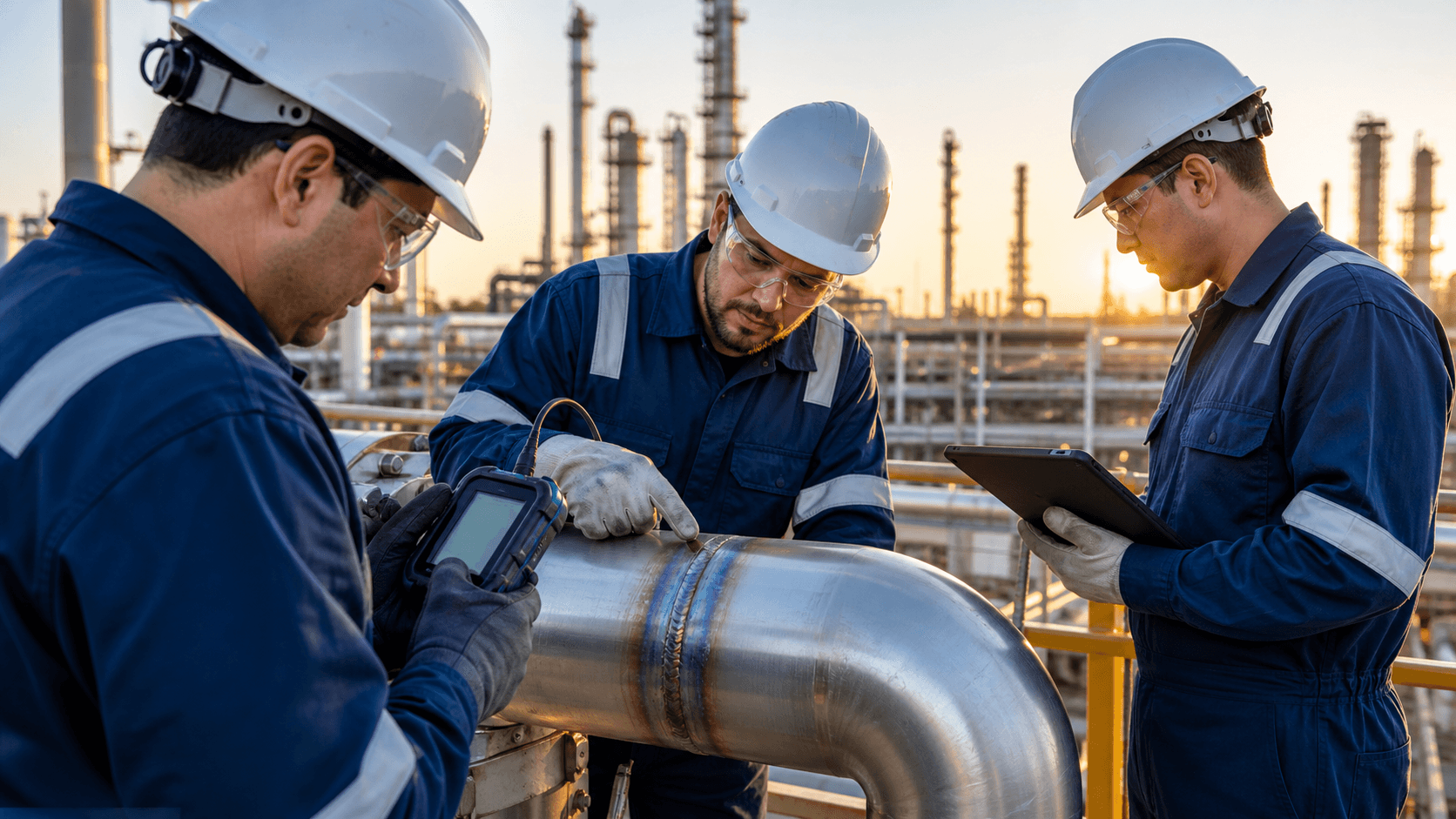 Questioning Exotic Alloy Welding for Houston Refinery Repairs