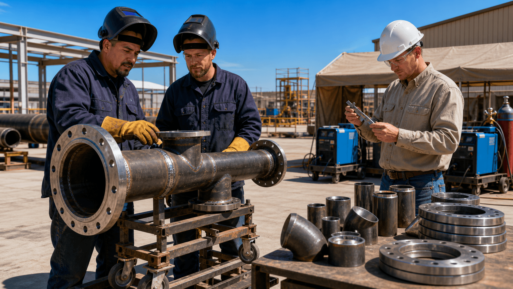 Questioning In-House Pipe Spooling on Texas Industrial Sites