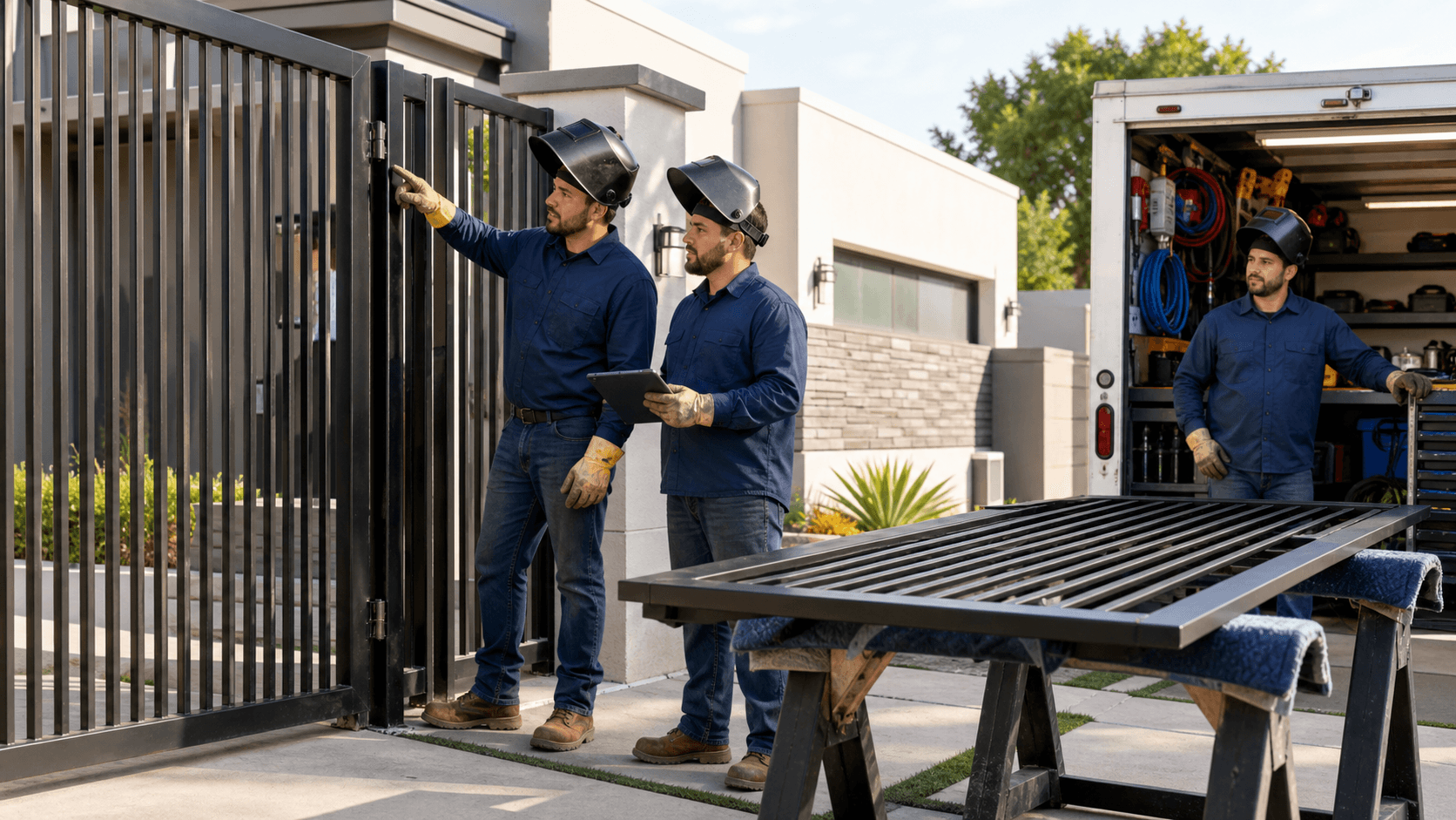 Questioning Metal Driveway Gate Repair vs. Custom Replacement