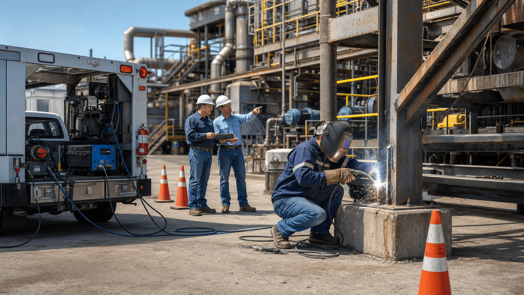 Signs Your Houston Facility Needs Onsite Mobile Welding Support