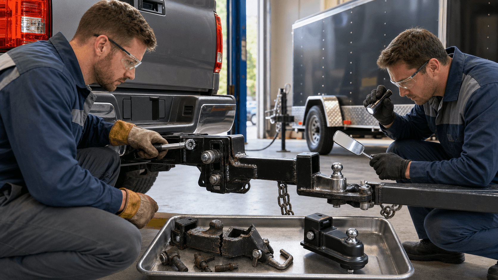 Trailer Hitch Repair Mistakes That Put Your Load at Risk
