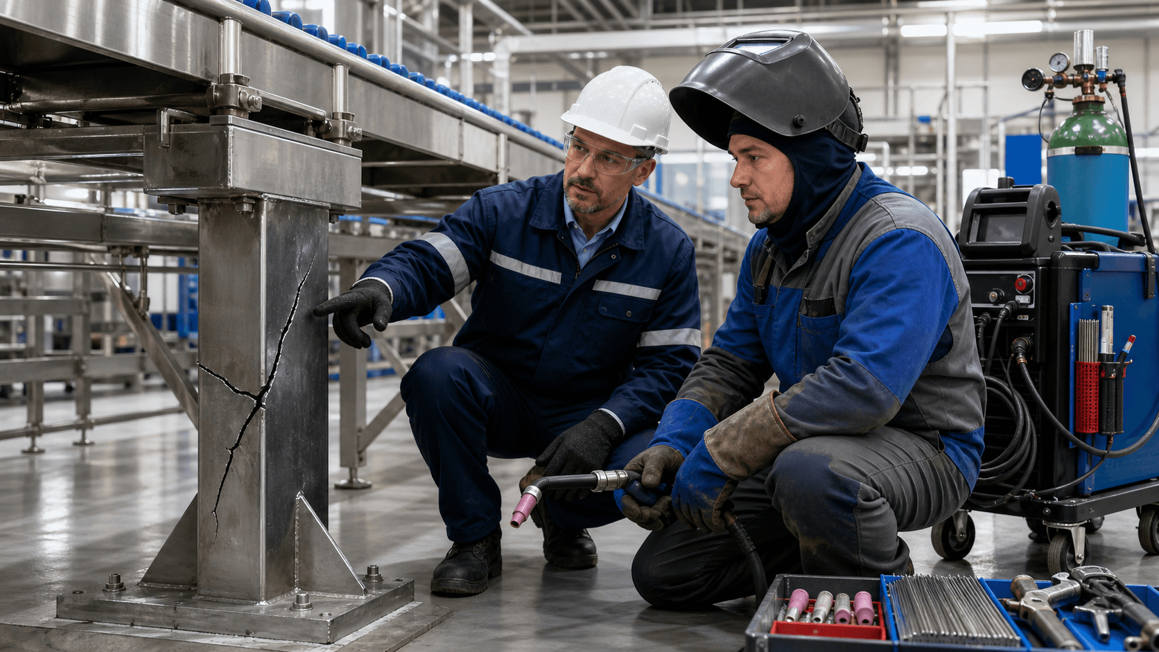 When to Call Industrial Welding Services Instead of Your Maintenance Crew